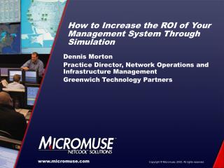 How to Increase the ROI of Your Management System Through Simulation