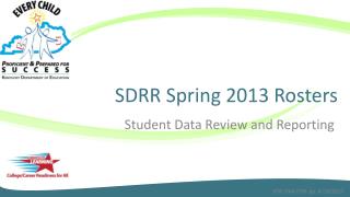 SDRR Spring 2013 Rosters