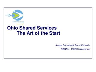 Ohio Shared Services 	The Art of the Start