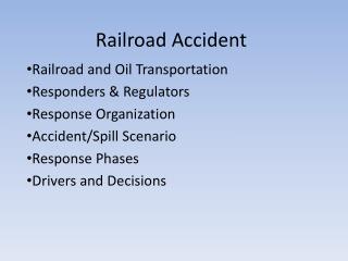 Railroad Accident