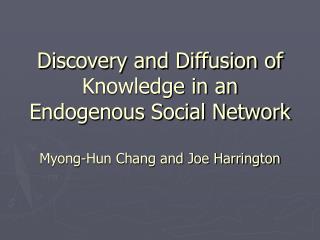 Social Accumulation of Knowledge