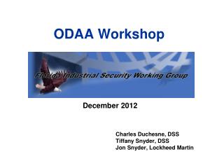 ODAA Workshop