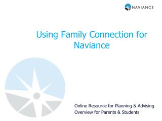 Using Family Connection for Naviance