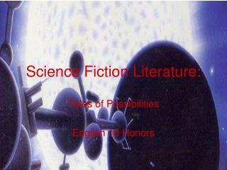Science Fiction Literature: