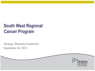 South West Regional Cancer Program