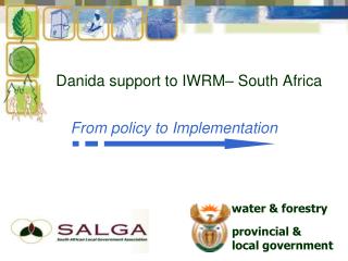 Danida support to IWRM– South Africa