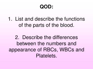 Click on a Blood Cell to Learn More