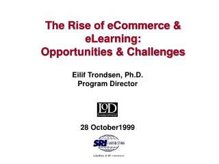 The Rise of eCommerce &amp; eLearning: Opportunities &amp; Challenges