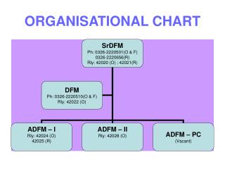 ORGANISATIONAL CHART