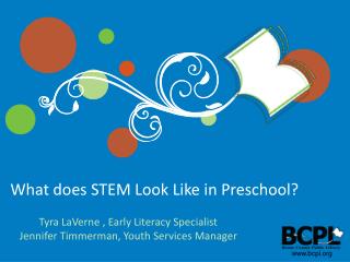 What does STEM Look Like in Preschool?