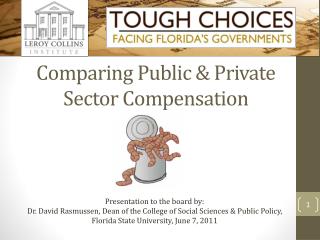 Comparing Public &amp; Private Sector Compensation