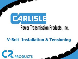 V-Belt Installation &amp; Tensioning