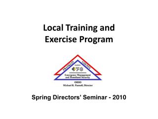 Local Training and Exercise Program