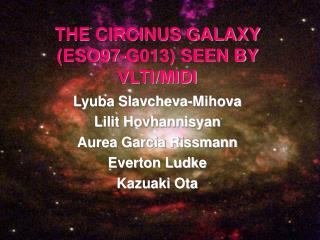 THE CIRCINUS GALAXY (ESO97-G013) SEEN BY VLTI/MIDI