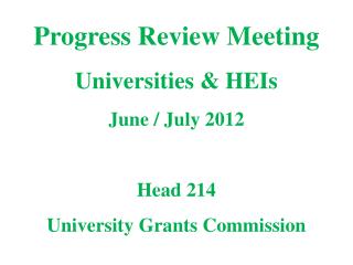 Submission of Master Plans 28 th June 2012