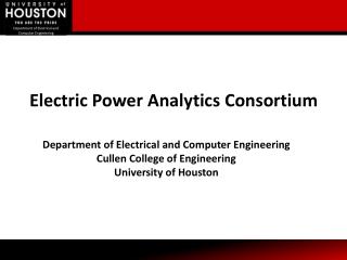 Electric Power Analytics Consortium