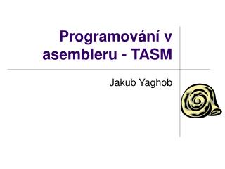 P rogramování v asembleru - TASM
