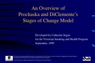 An Overview of Prochaska and DiClemente’s Stages of Change Model