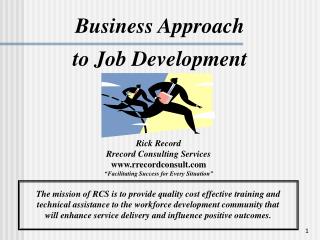 Business Approach to Job Development