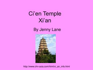 Ci’en Temple Xi’an