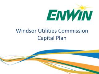 Windsor Utilities Commission Capital Plan