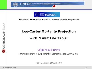 Eurostat/UNECE Work Session on Demographic Projections Lee-Carter Mortality Projection