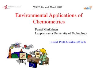 Environmental Applications of Chemometrics