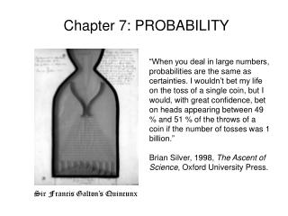 Chapter 7: PROBABILITY