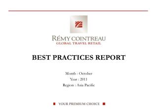 BEST PRACTICES REPORT