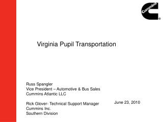 Virginia Pupil Transportation
