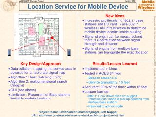 Location Service for Mobile Device