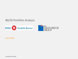80/20 Portfolio Analysis June 2014
