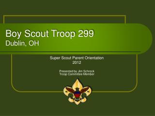 Boy Scout Troop 299 Dublin, OH