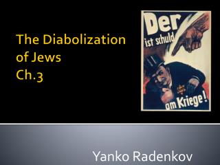 The Diabolization of Jews Ch.3