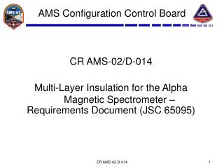 AMS Configuration Control Board