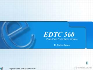 EDTC 560