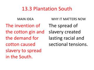 13.3 Plantation South