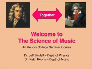 Welcome to The Science of Music
