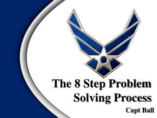 The 8 Step Problem Solving Process