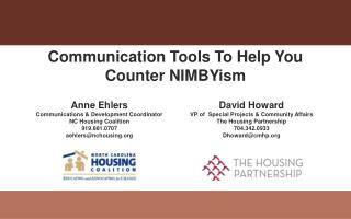 Communication Tools To Help You Counter NIMBYism