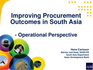 Improving Procurement Outcomes in South Asia - Operational Perspective