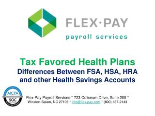 Why offer a tax favored health plan?