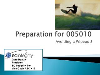 Preparation for 005010