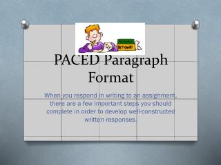 PACED Paragraph Format