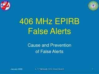 406 MHz EPIRB False Alerts