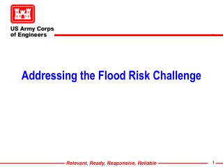 Addressing the Flood Risk Challenge