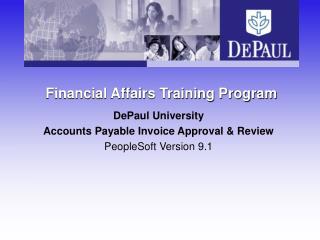 Financial Affairs Training Program