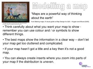 Modelling a map