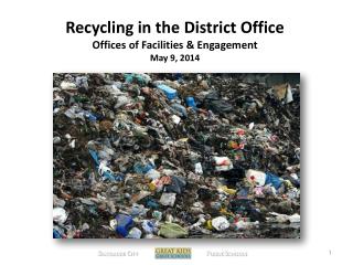 Recycling in the District Office Offices of Facilities &amp; Engagement May 9, 2014
