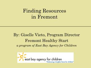 Finding Resources in Fremont